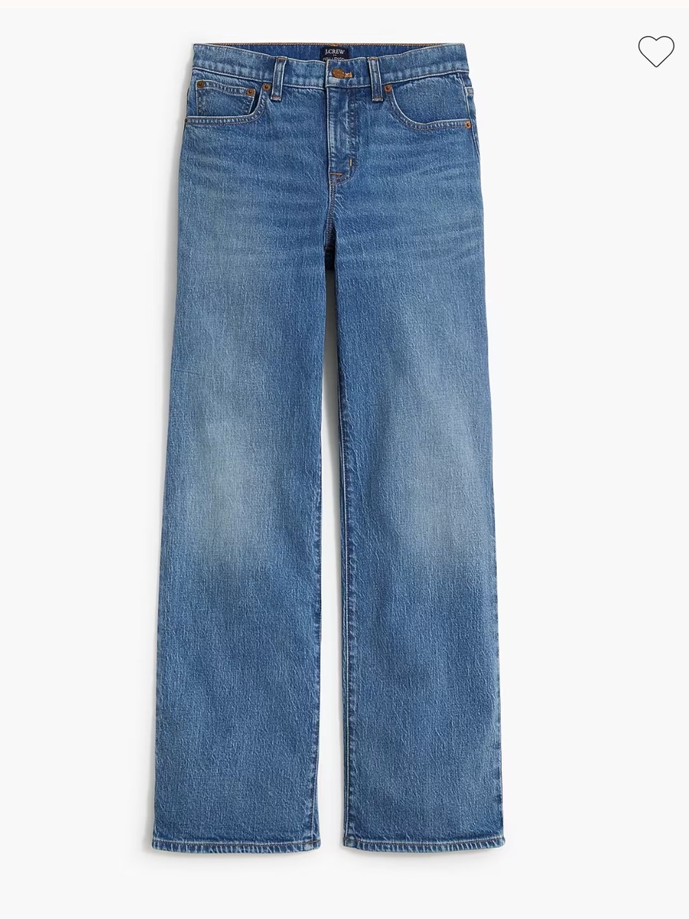 J. Crew Wide Leg Full Length Jeans